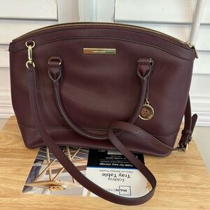 Ann‎ Klein Burgundy Purse